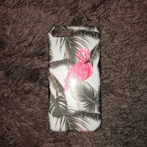 iphone 8 plus flamingo phone case